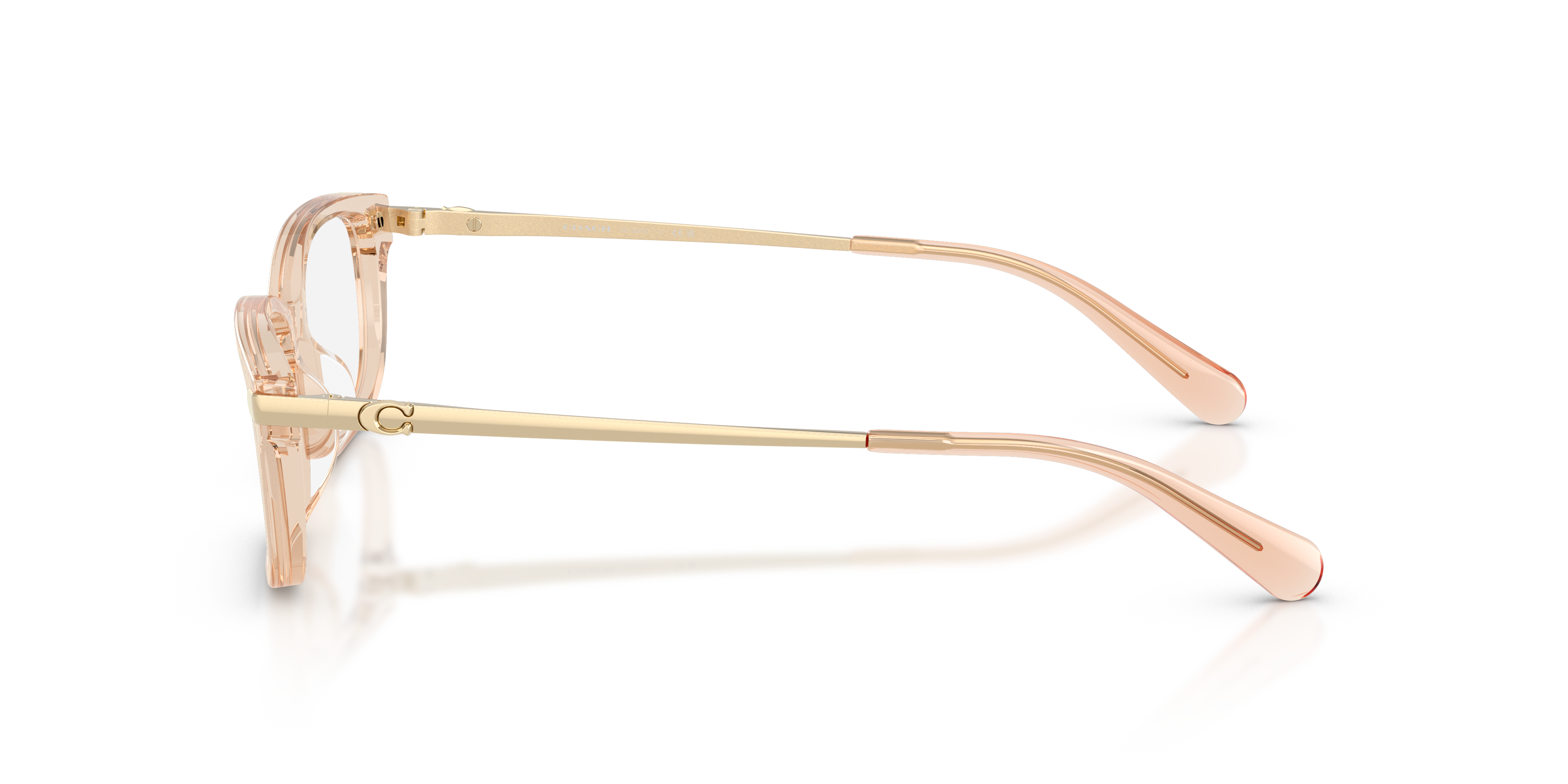 Coach HC6287U Rectangle Eyeglasses - Transparent Iris
