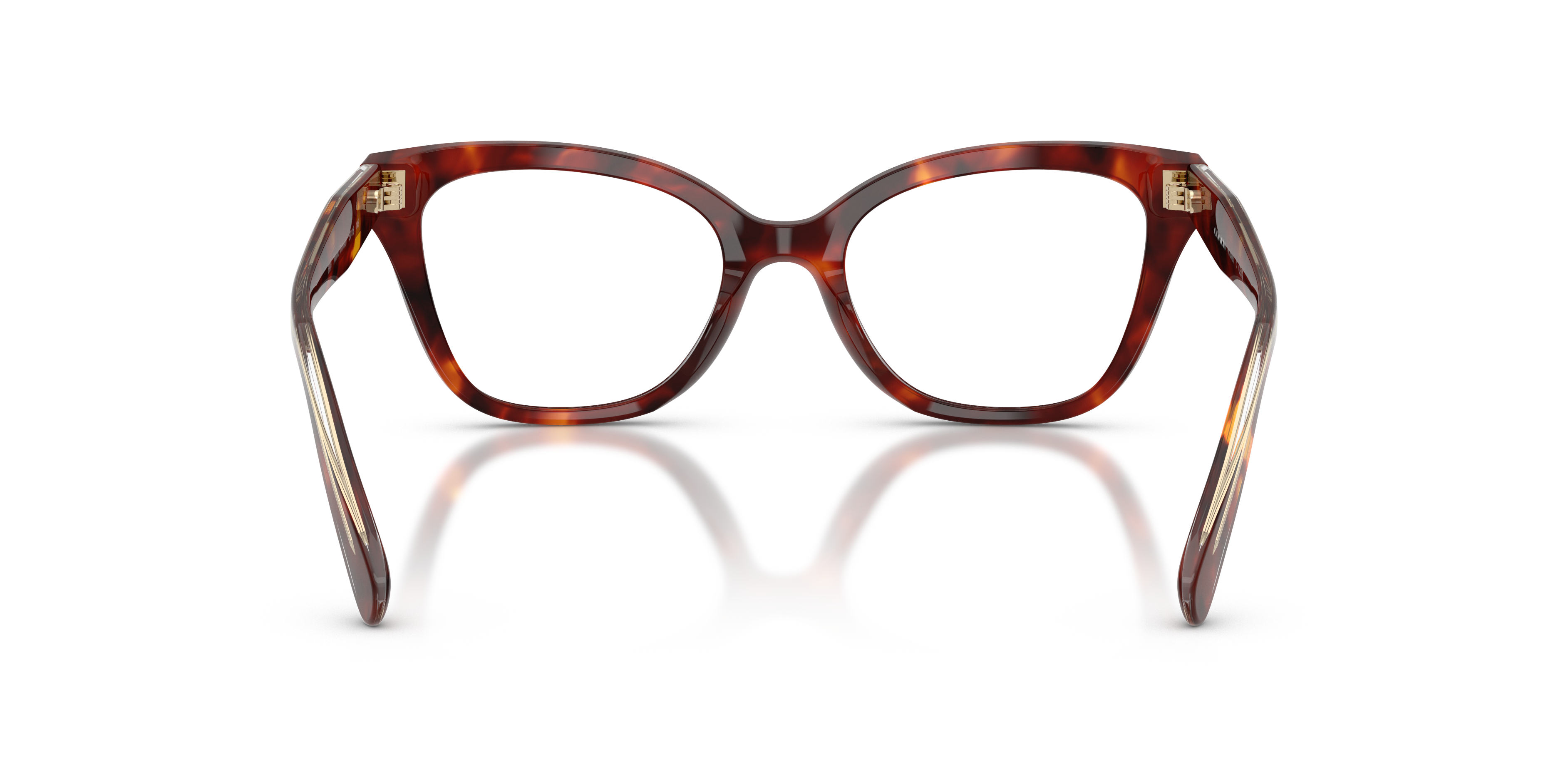 Coach HC6290U Butterfly Eyeglasses - Walnut Tortoise