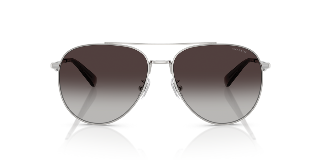 Coach HC7169 CW193 Pilot Sunglasses - Shiny Light Gold