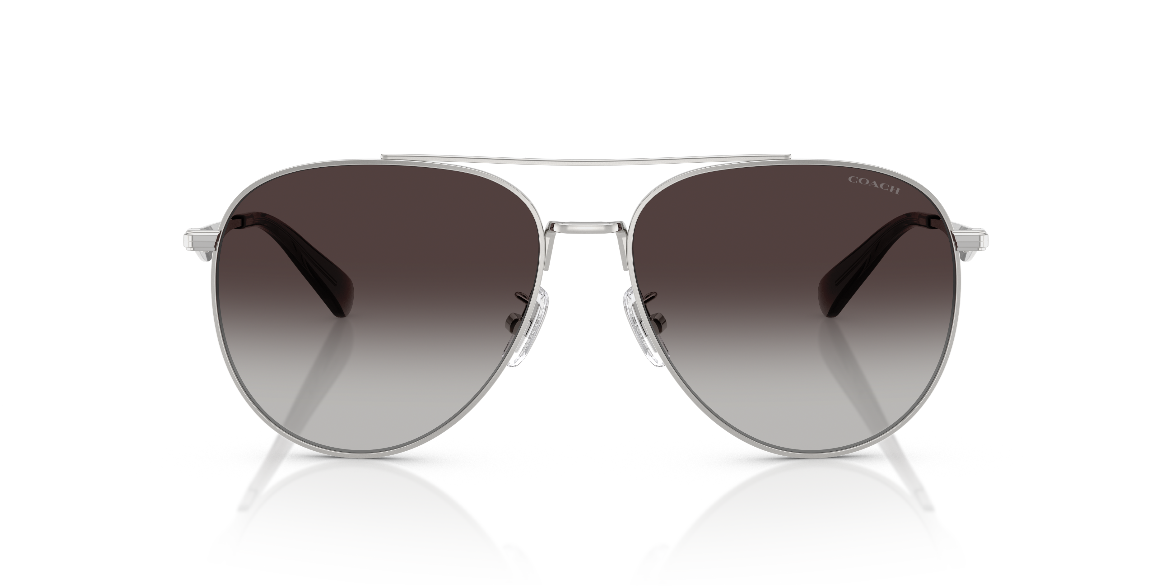 Coach HC7169 CW193 Pilot Sunglasses - Shiny Light Gold