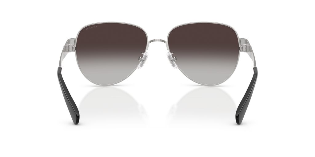 Coach HC7186 CDP37 Pilot Sunglasses - Shiny Light Gold