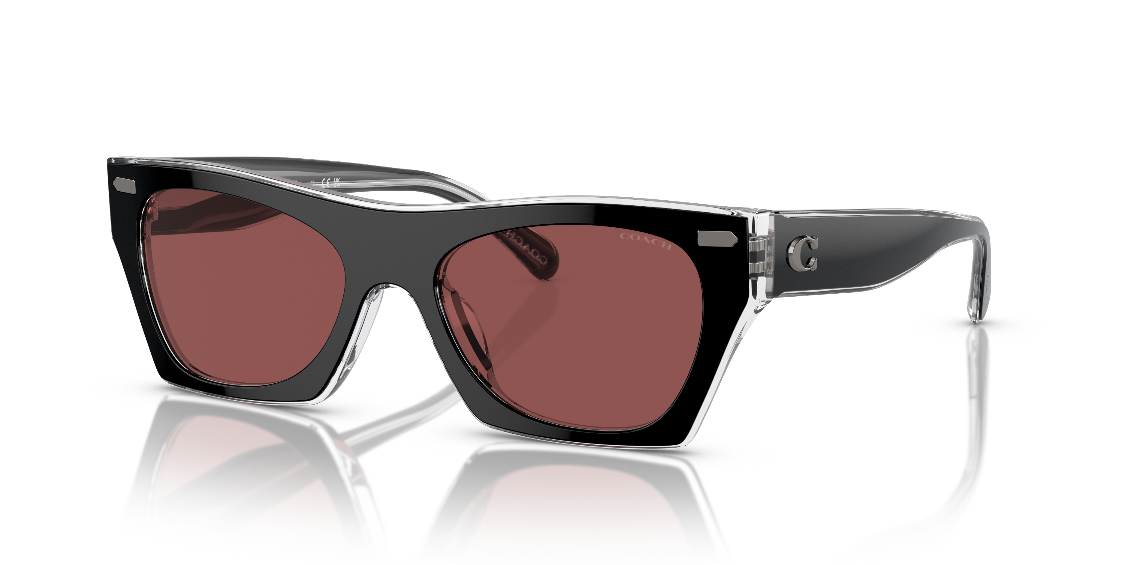 Coach HC8389U CL917 Square Sunglasses