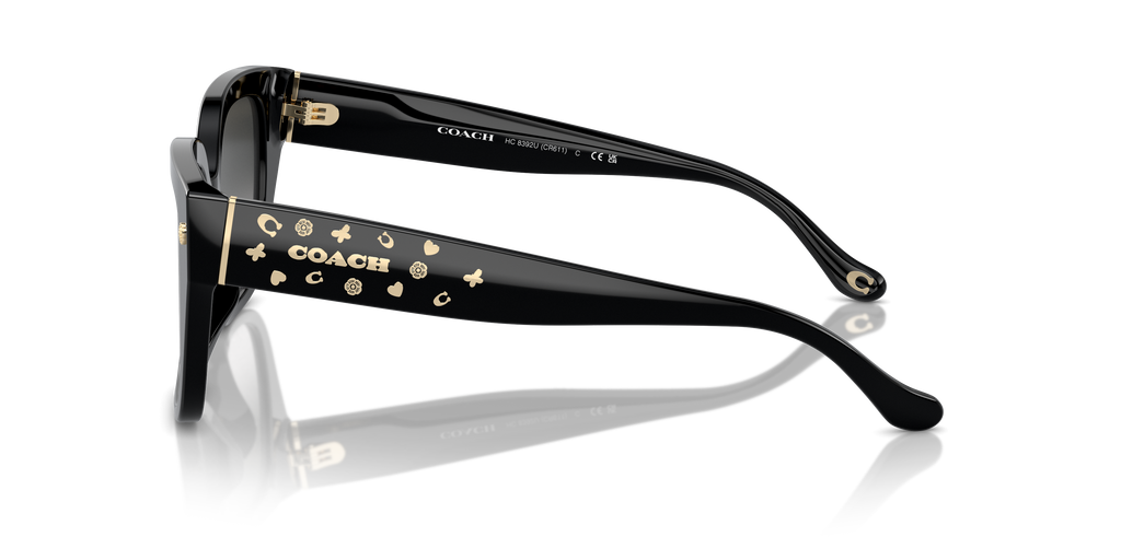 Coach HC8392U CR611 Square Sunglasses
