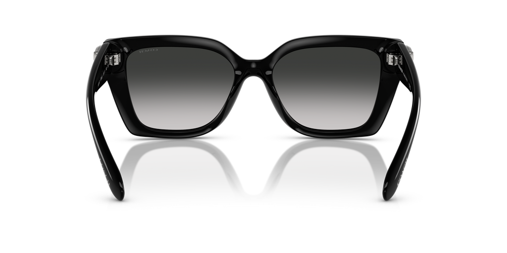 Coach HC8408U CW195 Square Sunglasses - Black