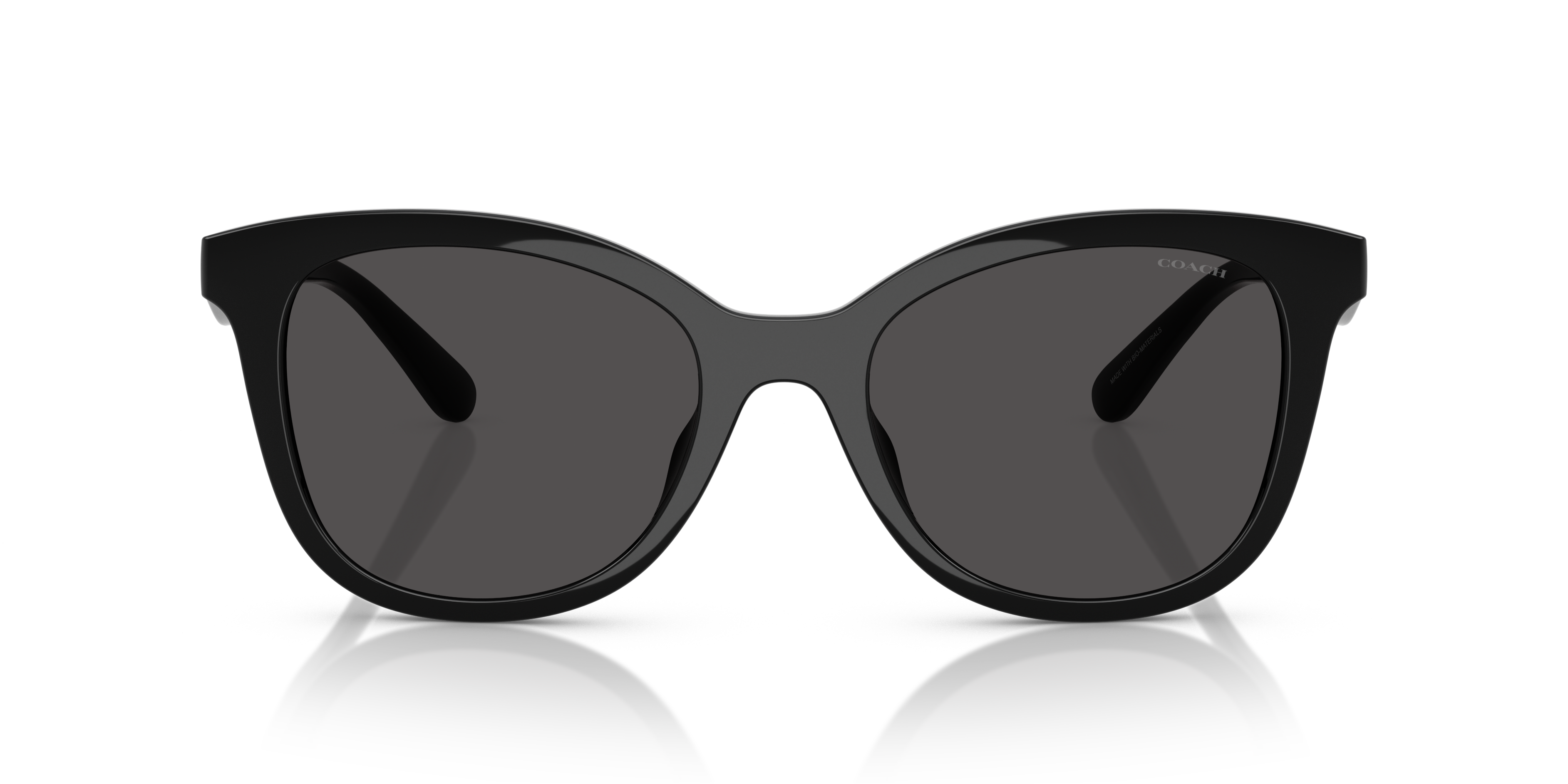 Coach HC8419U CAD25 Square Sunglasses - Dark Tortoise