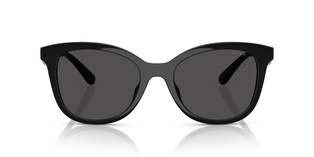 Coach HC8419U CAD25 Square Sunglasses - Black