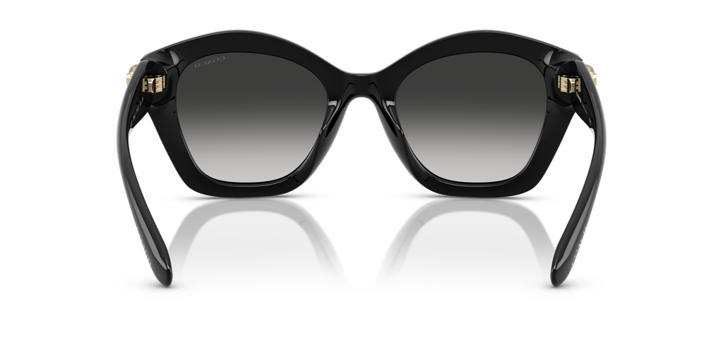Coach HC8421U CAD31 Geometric Sunglasses - Milky Burgundy