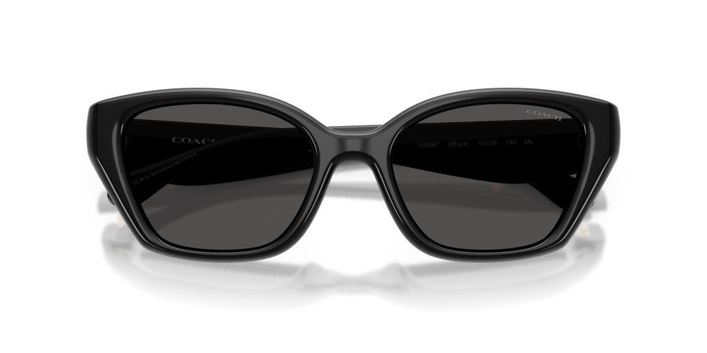Coach HC8434U CBY91 Geometric Sunglasses - Milky Putty