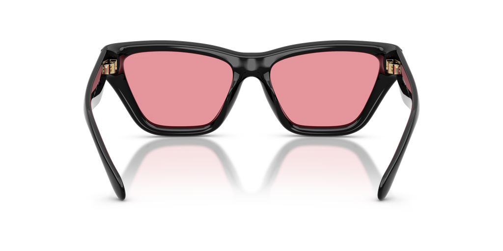 Coach HC8449U CDP33 Cat Eye Sunglasses - Black