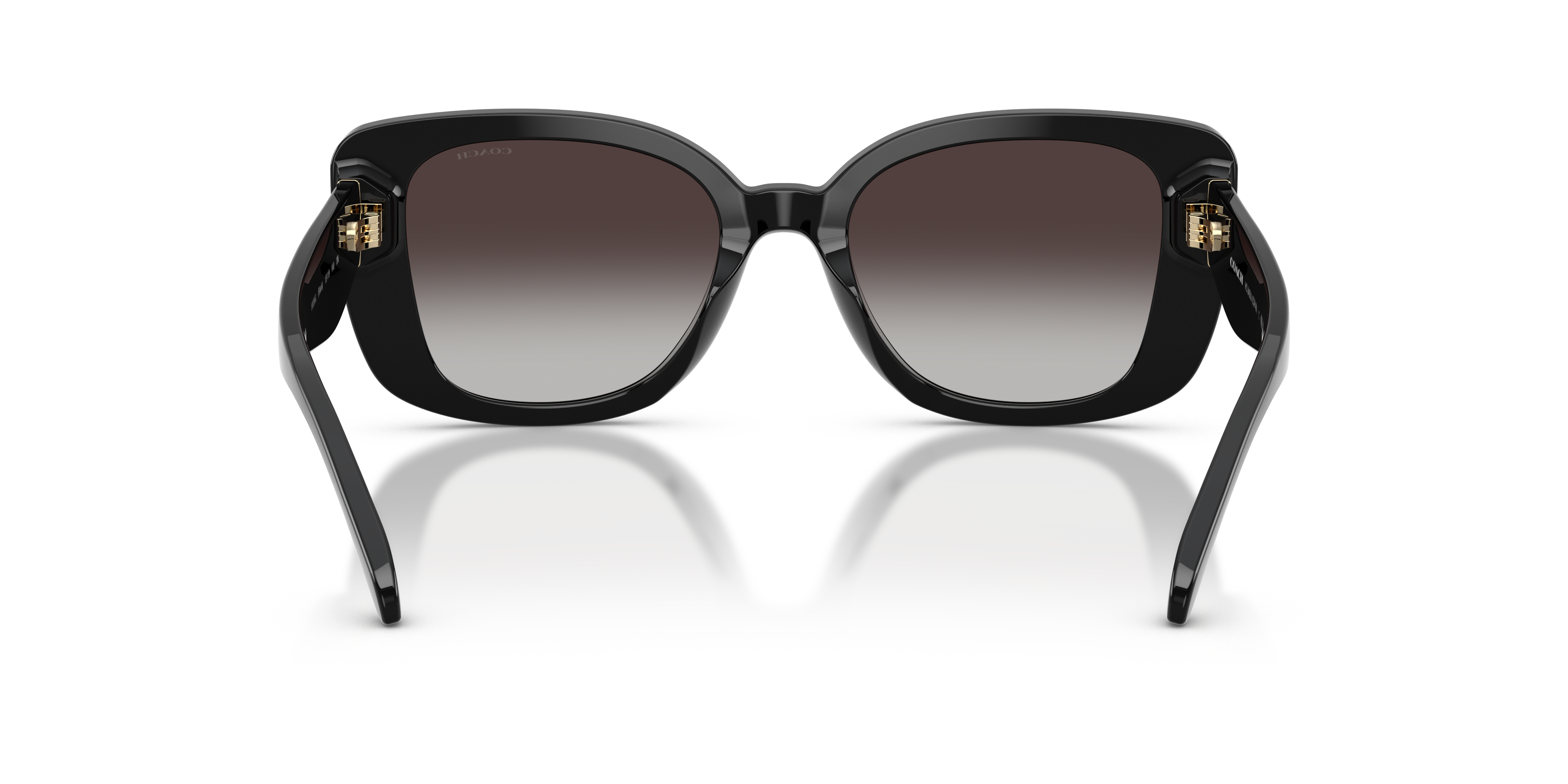 Coach HC8450U CDP48 Square Sunglasses - Black