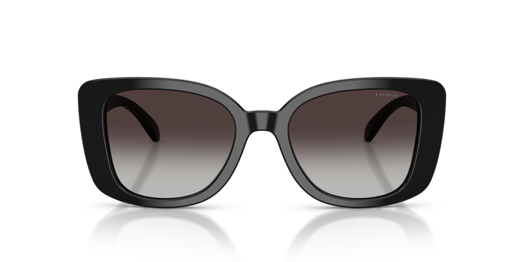 Coach HC8450U CDP48 Square Sunglasses - Black